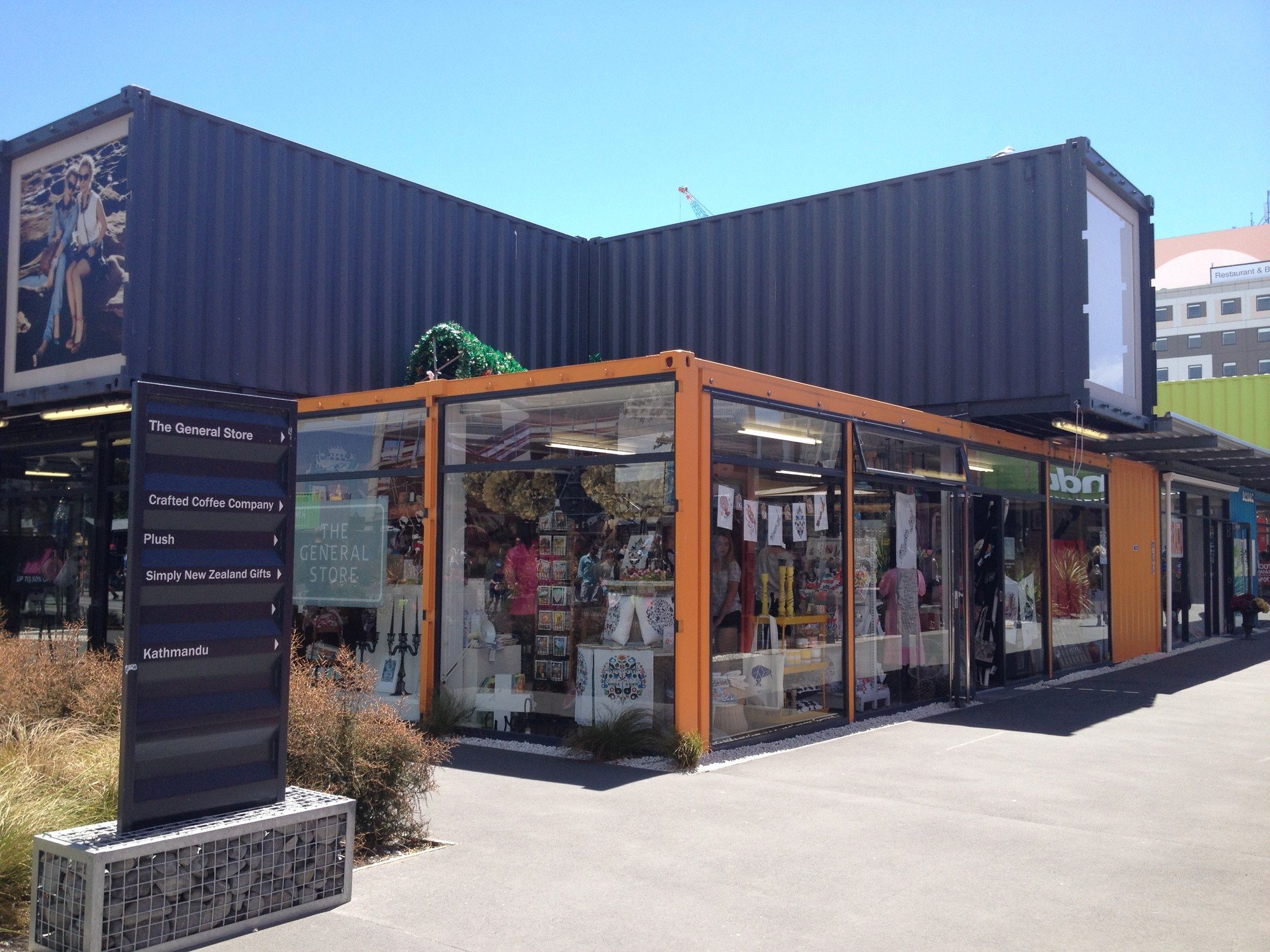 Christchurch Shipping Container Mall Christchurch Shipping Container Mall