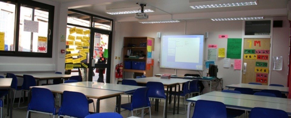 Shipping Container School - Inside Morpeth School in London Shipping Container School - Inside Morpeth School in London